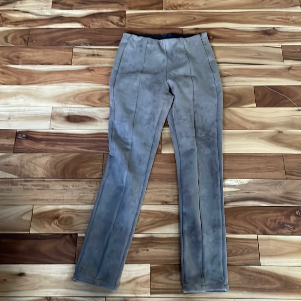 Suede brown pants